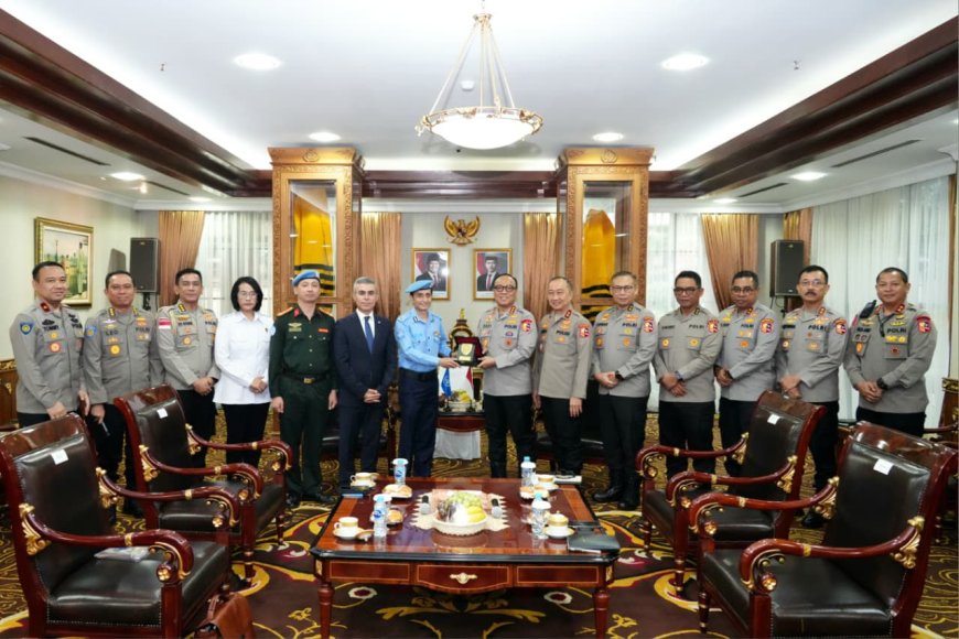 Kerja Sama Berkelanjutan, Polri dan PBB Perkuat Sinergi Global