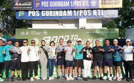 Riau Bhayangkara Run 2026 Gaungkan Semangat Hijau