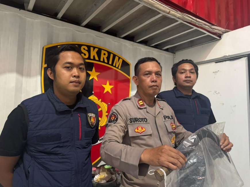 Polres Tanjungperak Amankan Tersangka Pembunuhan di Surabaya