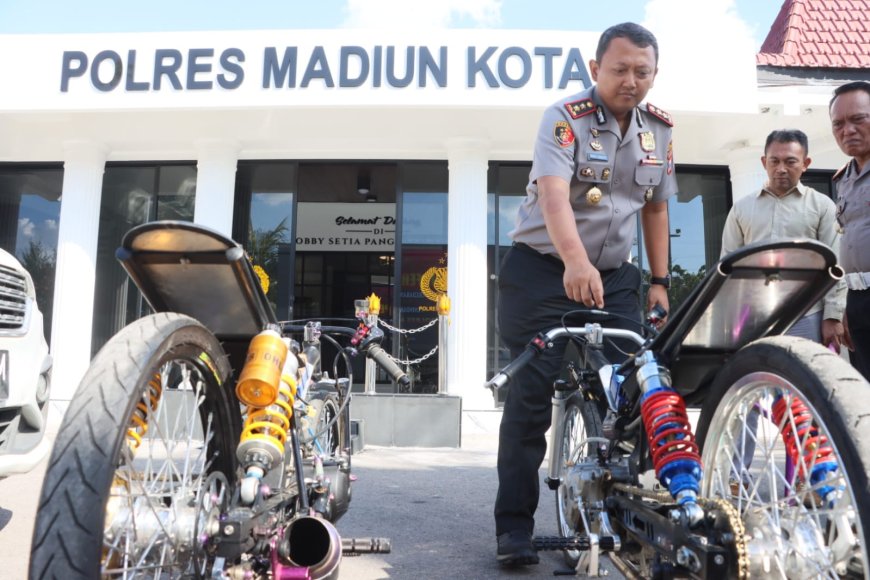 Polres Madiun Kota Perketat Pengawasan Balap Liar