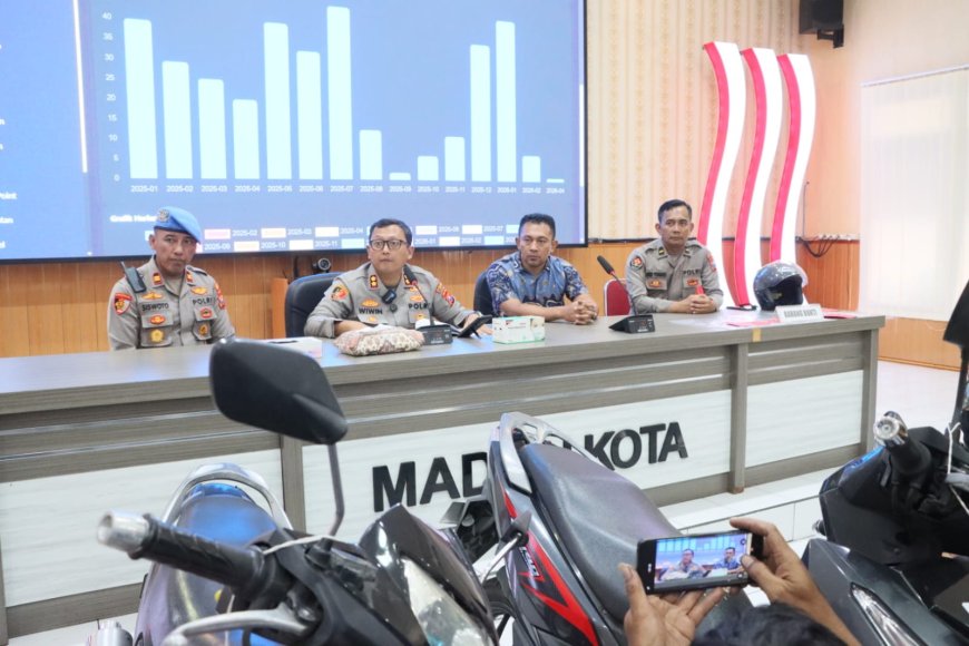 Dua Tersangka Diamankan dalam Pengungkapan Kasus Curanmor